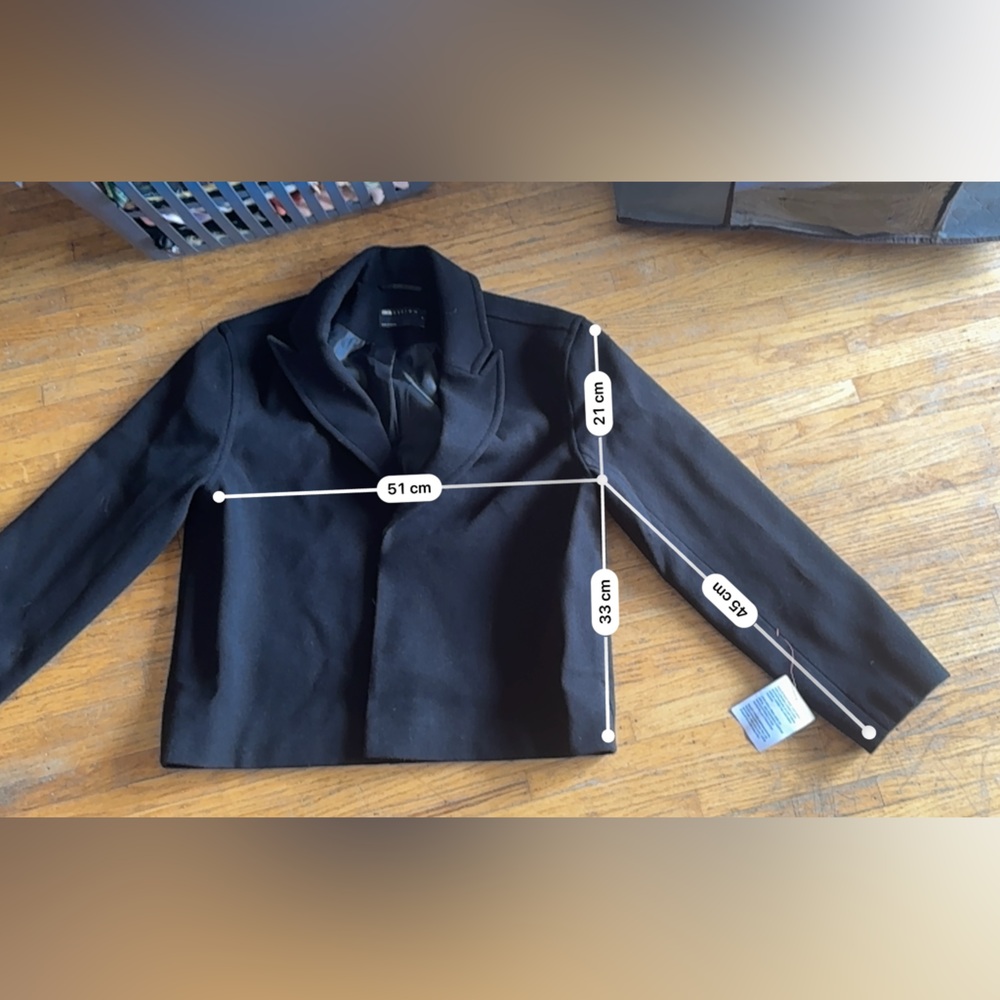 NWT ASOS wool look jacket - Picture 7 of 8